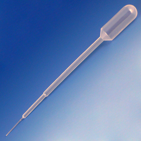 Globe Scientific Transfer Pipet, 5mL, Fine Tip, 153mm, 250/Dispenser Box, 8 Boxes/Unit Image