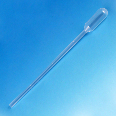 Globe Scientific Transfer Pipet, 1.5mL, Pediatric, Graduated to 0.3mL, 115mm, 500/Dispenser Box, 10 Boxes/Unit Image