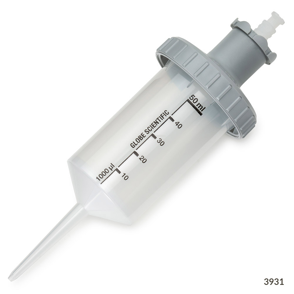 Globe Scientific Adapter for 50mL RV-Pette PRO Dispenser Tips, Gray Image