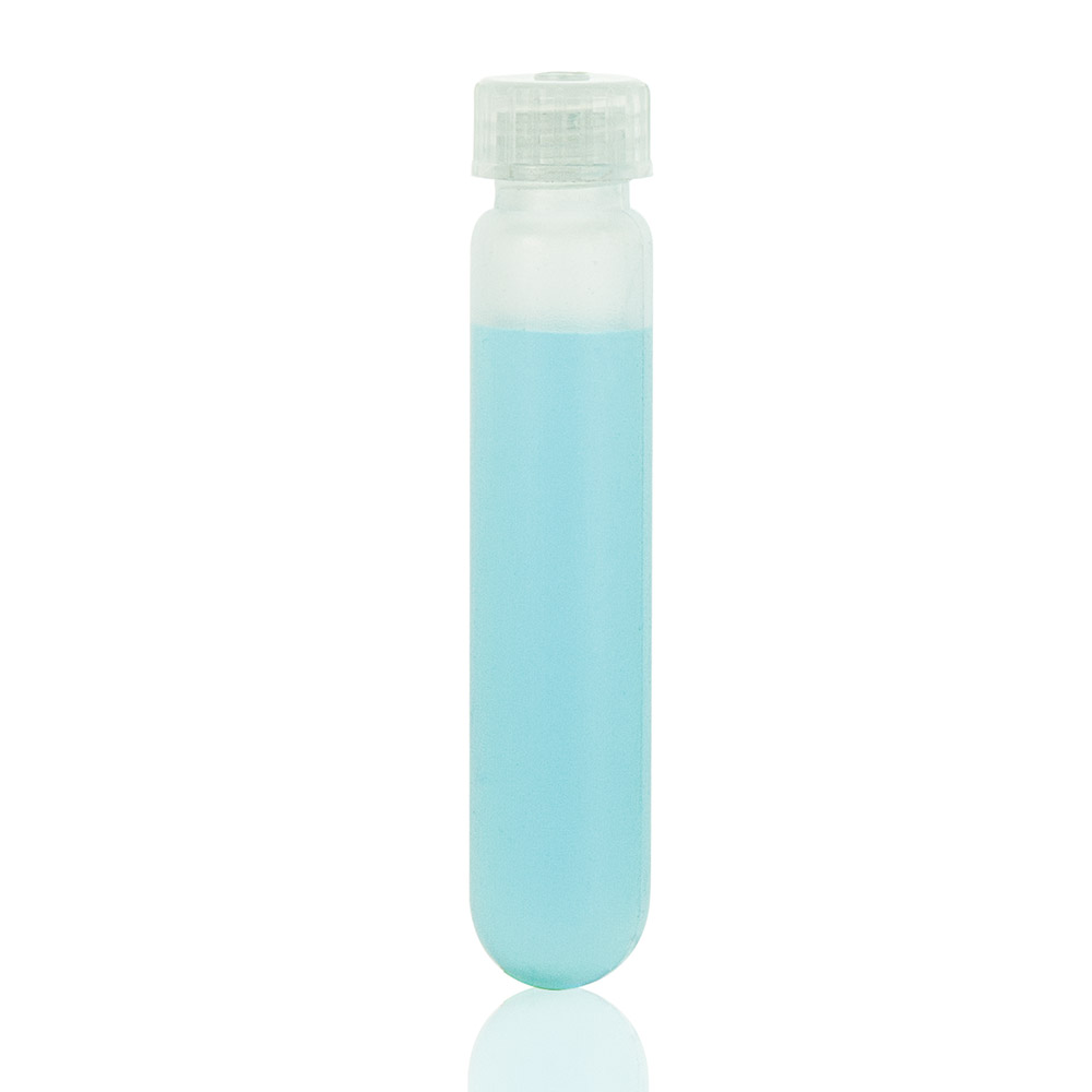 Globe Scientific Centrifuge Tube, 10mL, Oak Ridge Style, Round Bottom, Attached Screw Cap, PP, 12/Bag Image