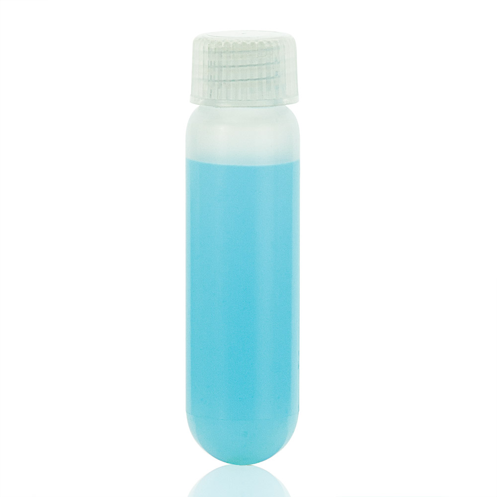 Globe Scientific Centrifuge Tube, 30mL, Oak Ridge Round Bottom Style, Attached Screw Cap, PP, 12/Bag Image