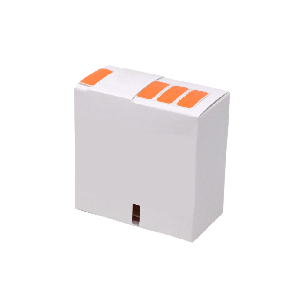 Globe Scientific Label Rolls, Cryo, 33x13mm, for 1.5/2mL Tubes, Orange Image