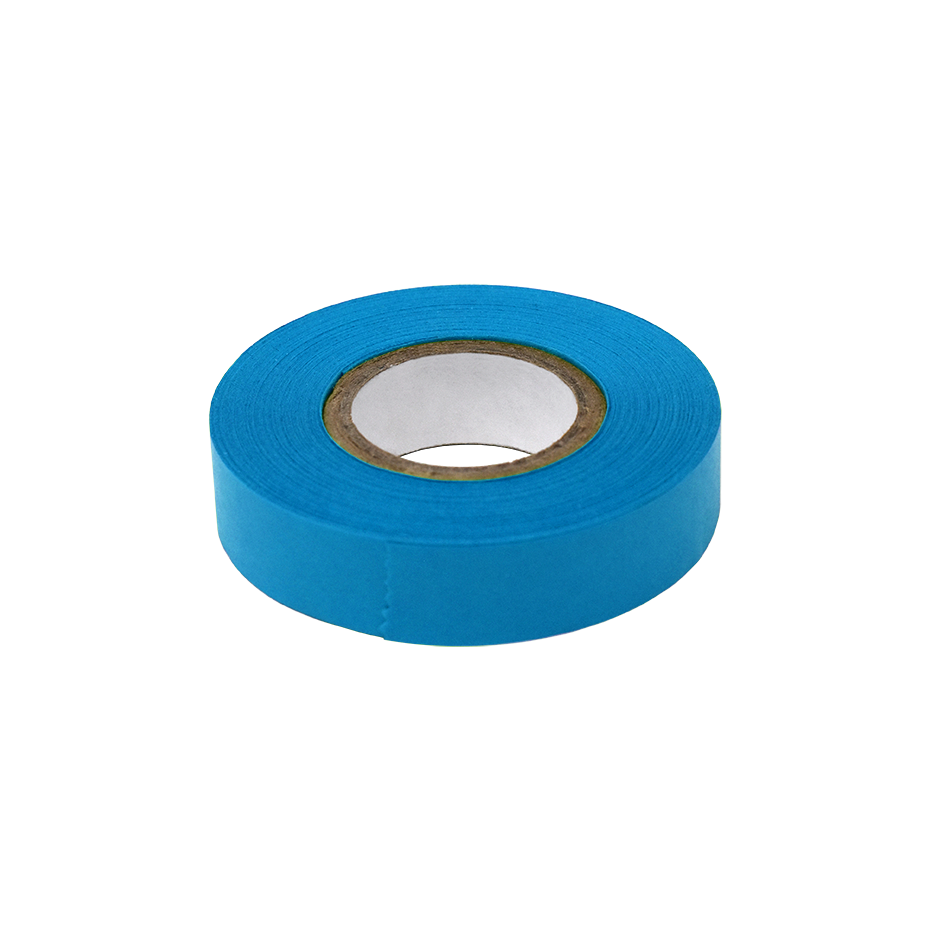 Globe Scientific Labeling Tape, 1/2" x 500" per Roll, 6 Rolls/Box, Blue Image