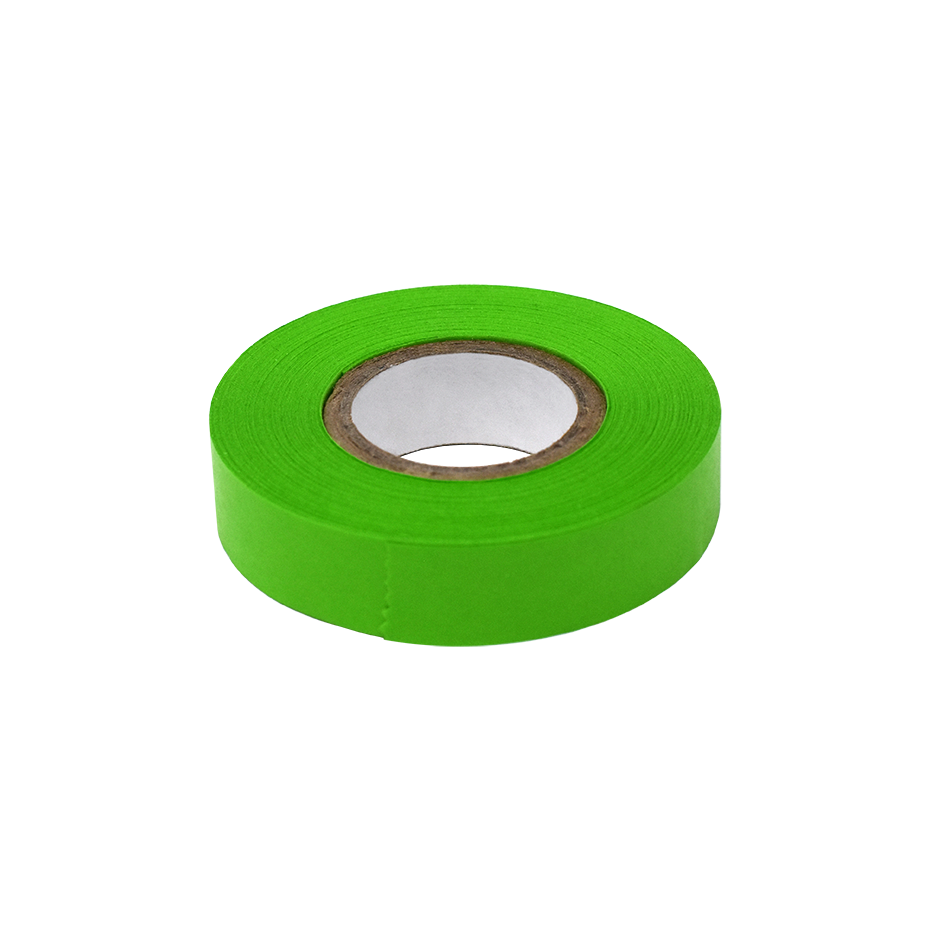 Globe Scientific Labeling Tape, 1/2" x 500" per Roll, 6 Rolls/Box, Green Image