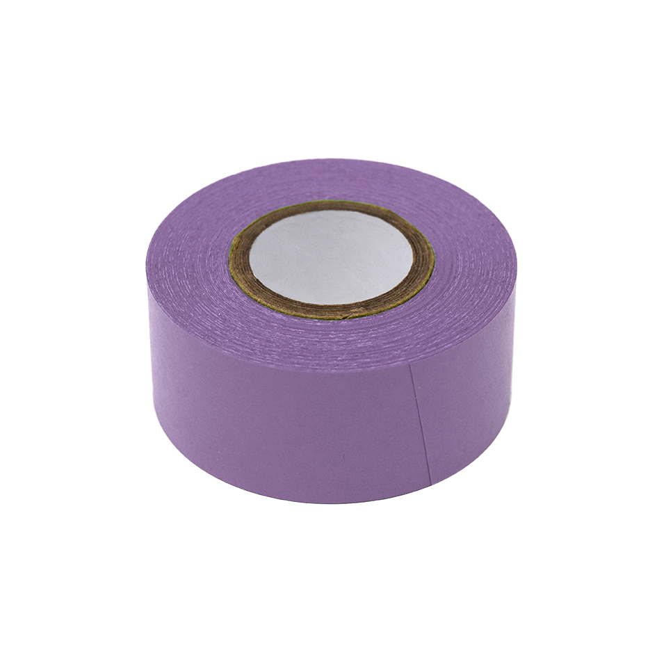 Globe Scientific Labeling Tape, 1" x 500" per Roll, 3 Rolls/Box, Lavender  Image