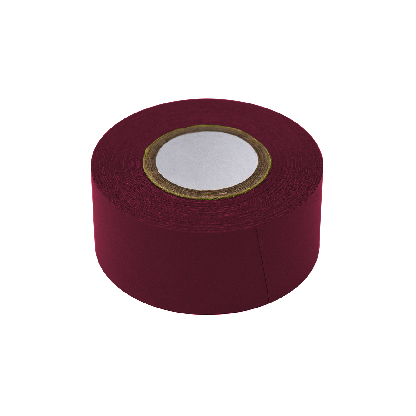 Globe Scientific Labeling Tape, 1" x 500" per Roll, 3 Rolls/Box, Maroon  Image