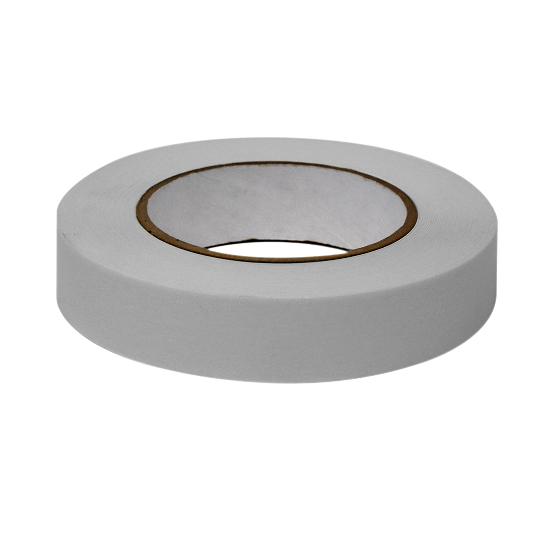 Globe Scientific Labeling Tape, 1" x 60yd per Roll, 3 Rolls/Case, Gray  Image