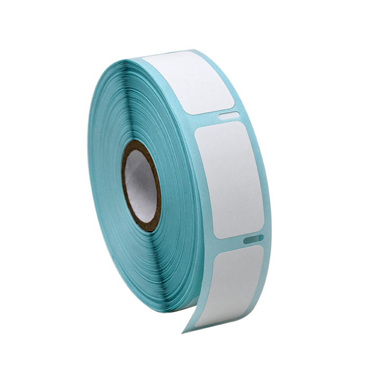 Globe Scientific Label Roll, Cryo, Direct Thermal, 38x19mm, for Large Vials and Tubes, White Image
